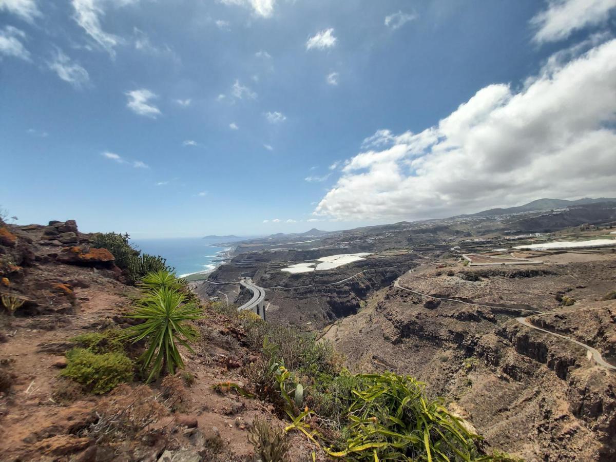 Mirador Del Gallego Santa Maria de Guia de Gran Canaria Esterno foto